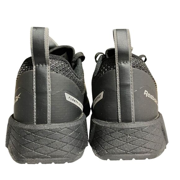 Reebok Shoes Mens 7.5 Black Fusion Flexweave Safety Toe Work Sneakers RB4317 - Picture 8 of 9